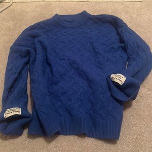 winter new Korean style knitted top pullover outerwear